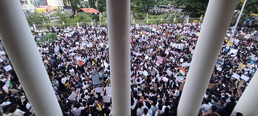 NEET protest